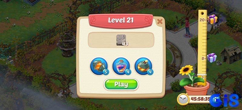 Game Lily’s Garden còn có nhiều tính năng hấp dẫn khác
