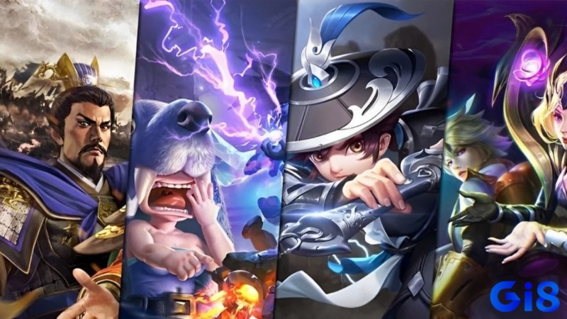 Danh sách game được được đông đảo game thủ yêu thích và đánh giá cao trên diễn đàn gi8